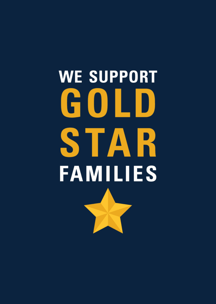 We Support Gold Star Families